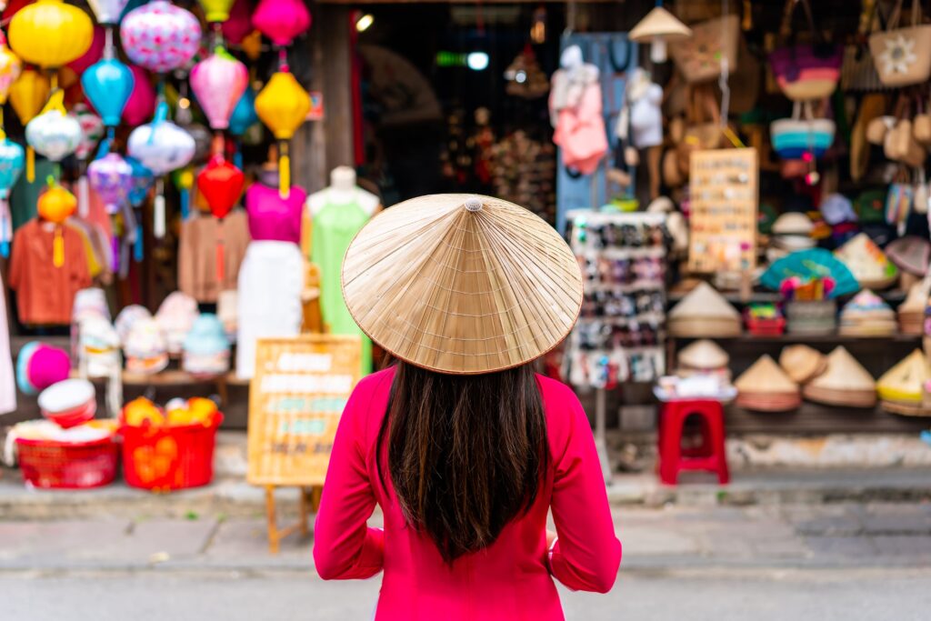 une boutique de souvenirs à Hoi An